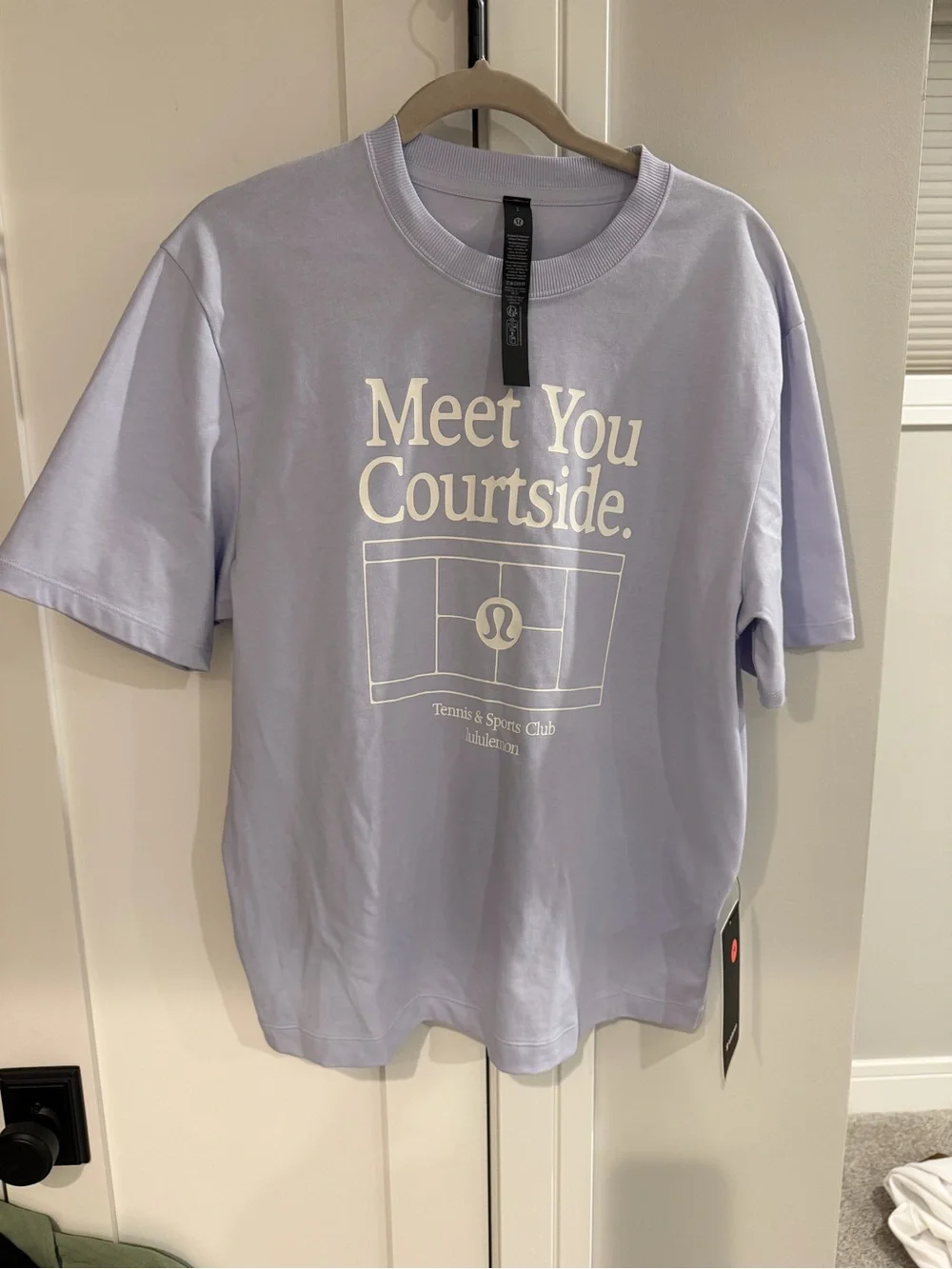 Lululemon NWT Heavyweight Cotton T-Shirt Graphic Size Small